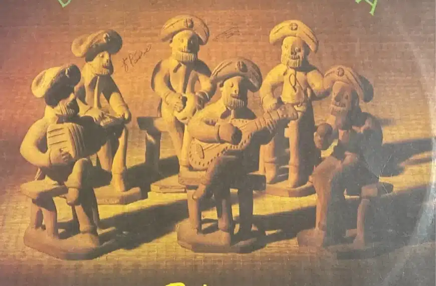 Capa do disco Redenção, de 1974, da Banda de Pau e Corda