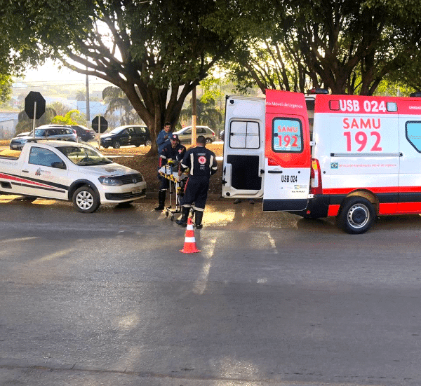 Acidente em agosto de 2023 na Av. JK. Fotografia: Igor Nunes